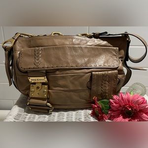 Vintage Tan Leather Juicy Couture purse